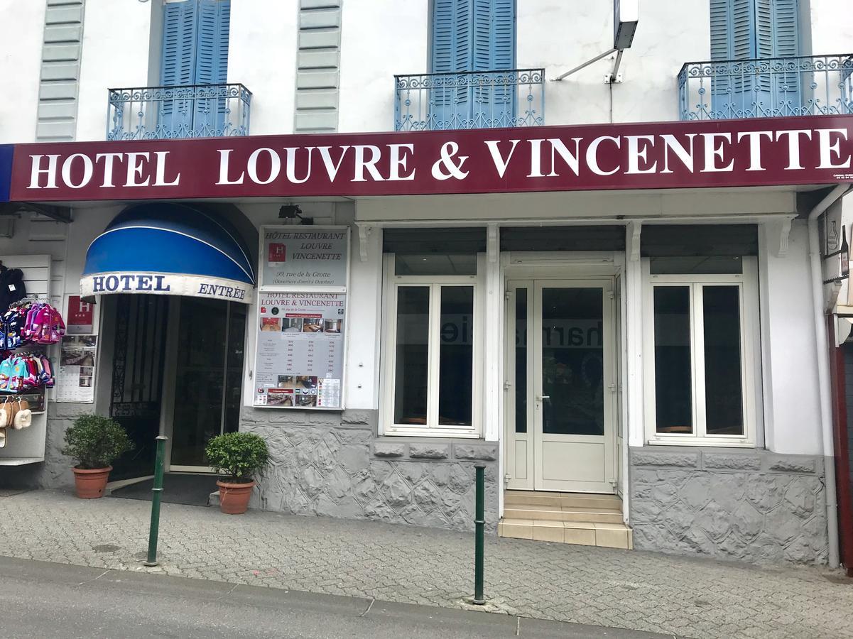 Hotel Louvre Vincenette Lourdes Exteriör bild